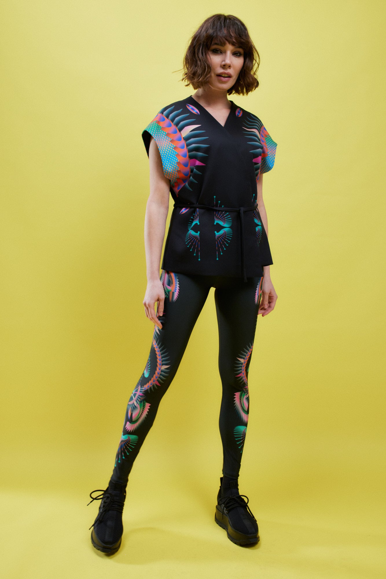 Legginsy Smoczyce Black