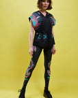 Legginsy Smoczyce Black