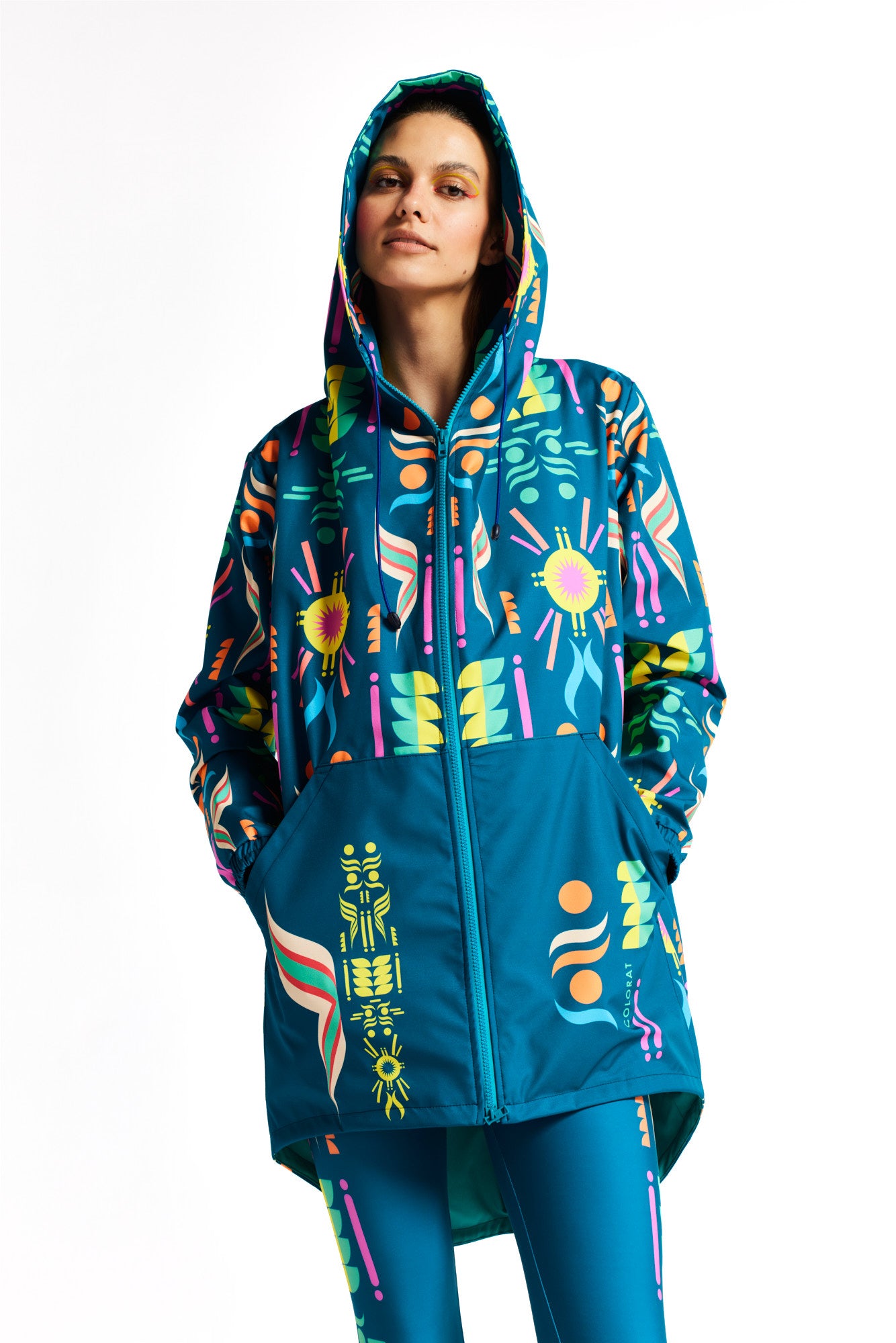 Regenjacke Fluo