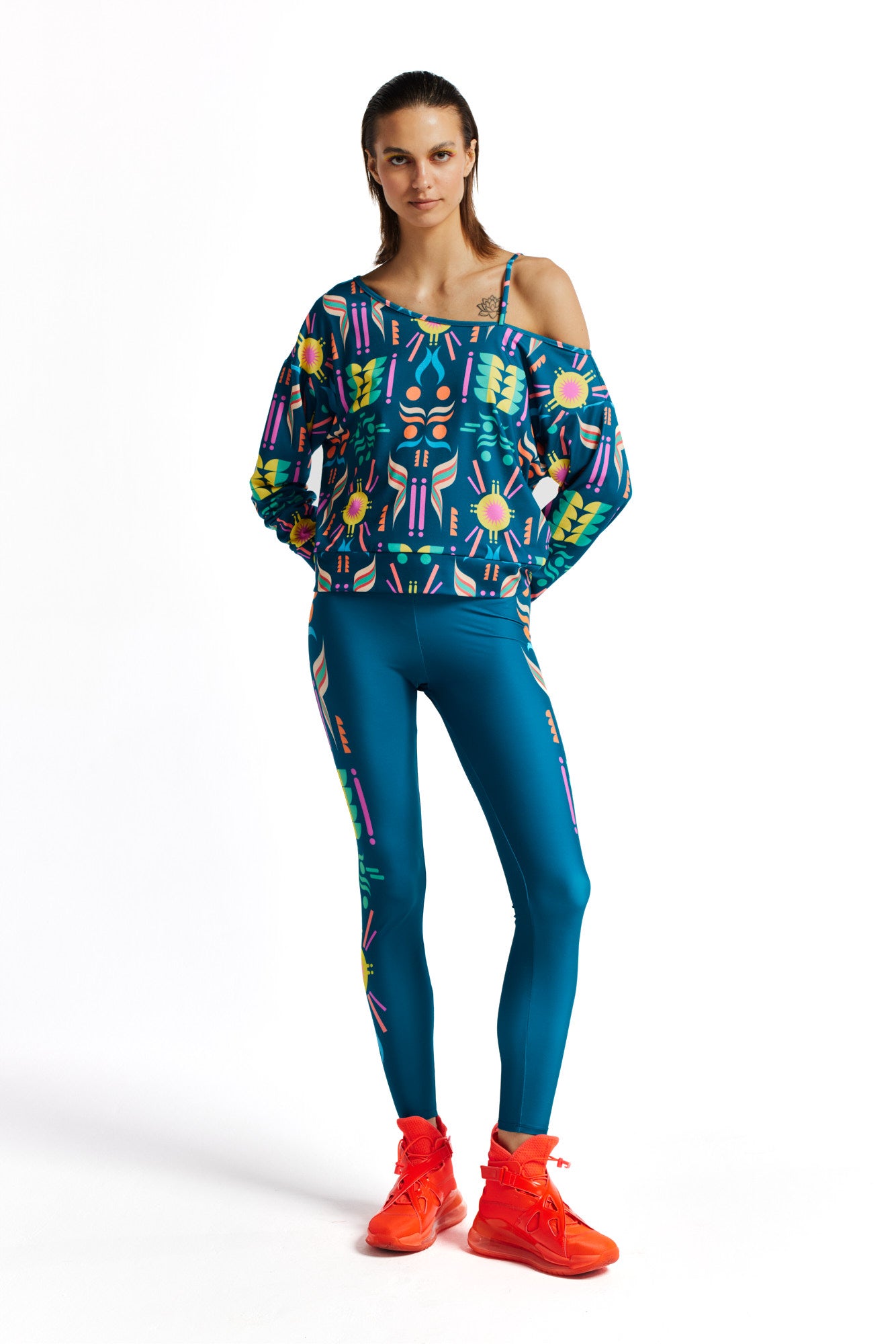 Blusa Fluo Asimétrica