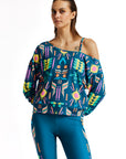 Blusa Fluo Asimétrica