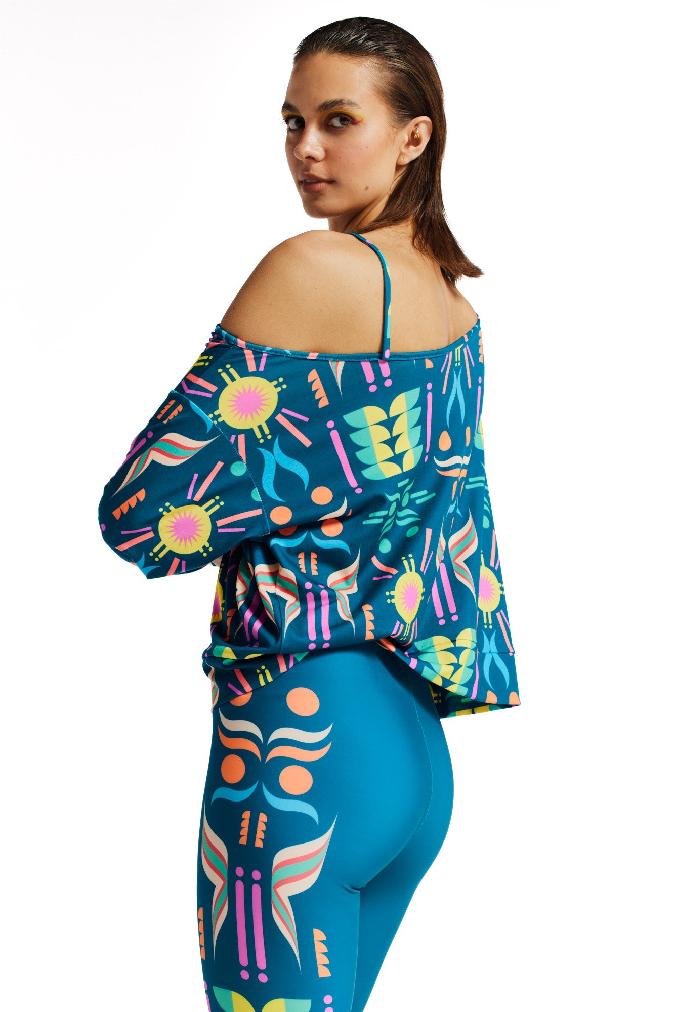 Blusa Fluo Asimétrica