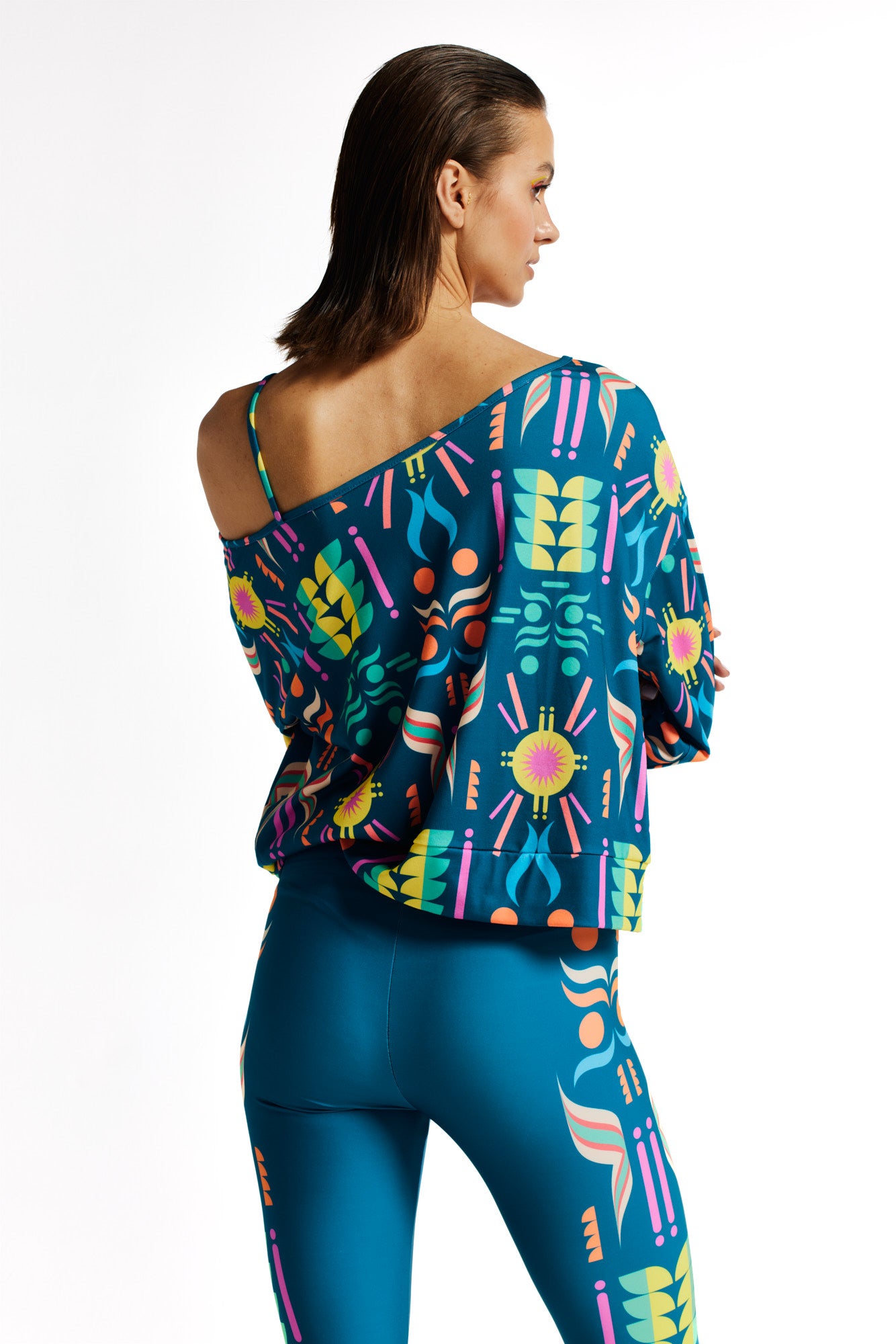 Blusa Fluo Asimétrica