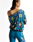 Blusa Fluo Asimétrica
