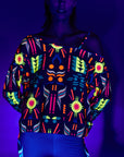 Blusa Fluo Asimétrica