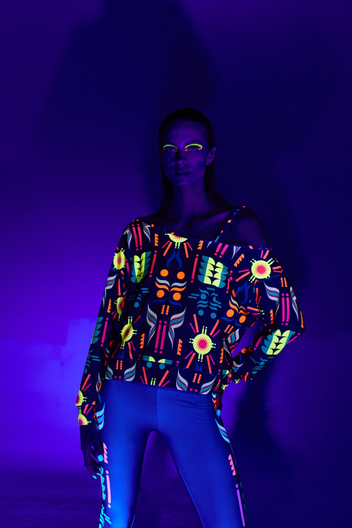 Blusa Fluo Asimétrica