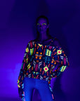 Blusa Fluo Asimétrica