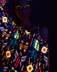 Blusa Fluo Asimétrica
