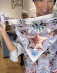 Christmas Scarf White