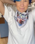 Christmas Scarf White