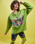 Sudadera Green Smoczyce