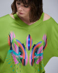 Sudadera Green Smoczyce