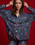 Capuche coeur Bluza