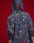 Capuche coeur Bluza