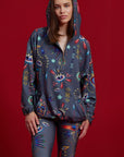Capuche coeur Bluza
