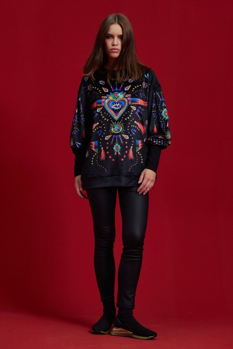 Heart Oversize Sweatshirt