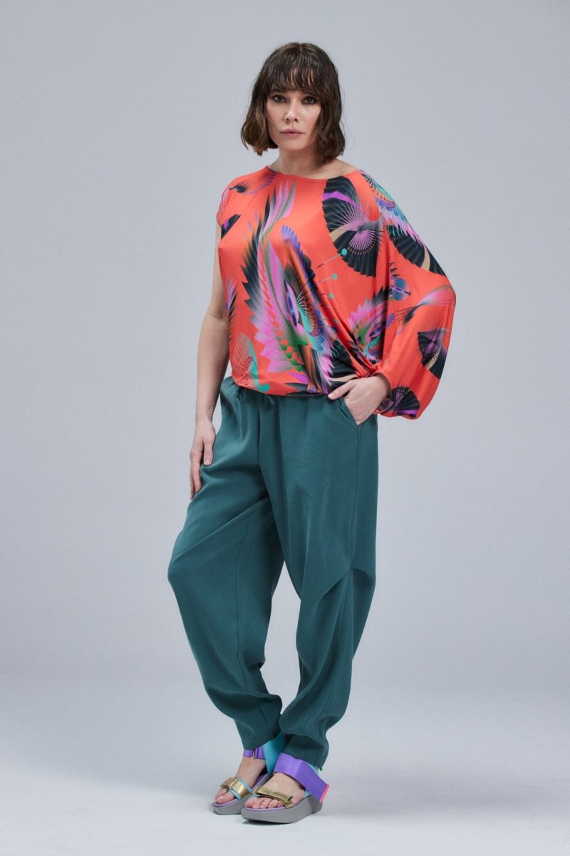 Blusa Naranja Smoczyce