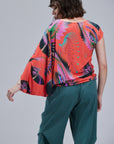Blusa Naranja Smoczyce