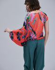 Blusa Naranja Smoczyce