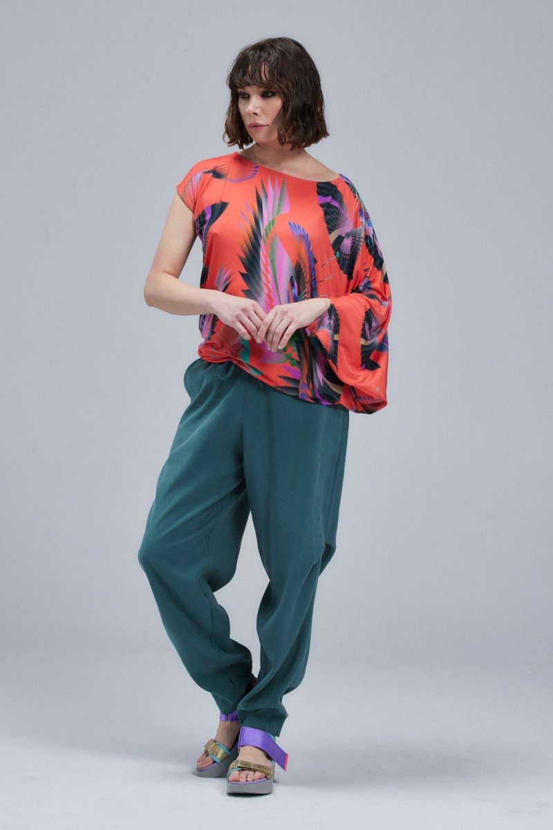 Blusa Naranja Smoczyce