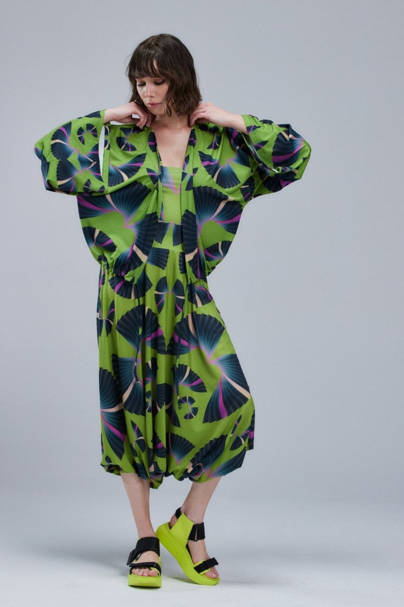 Kimono Verde Smoczyce