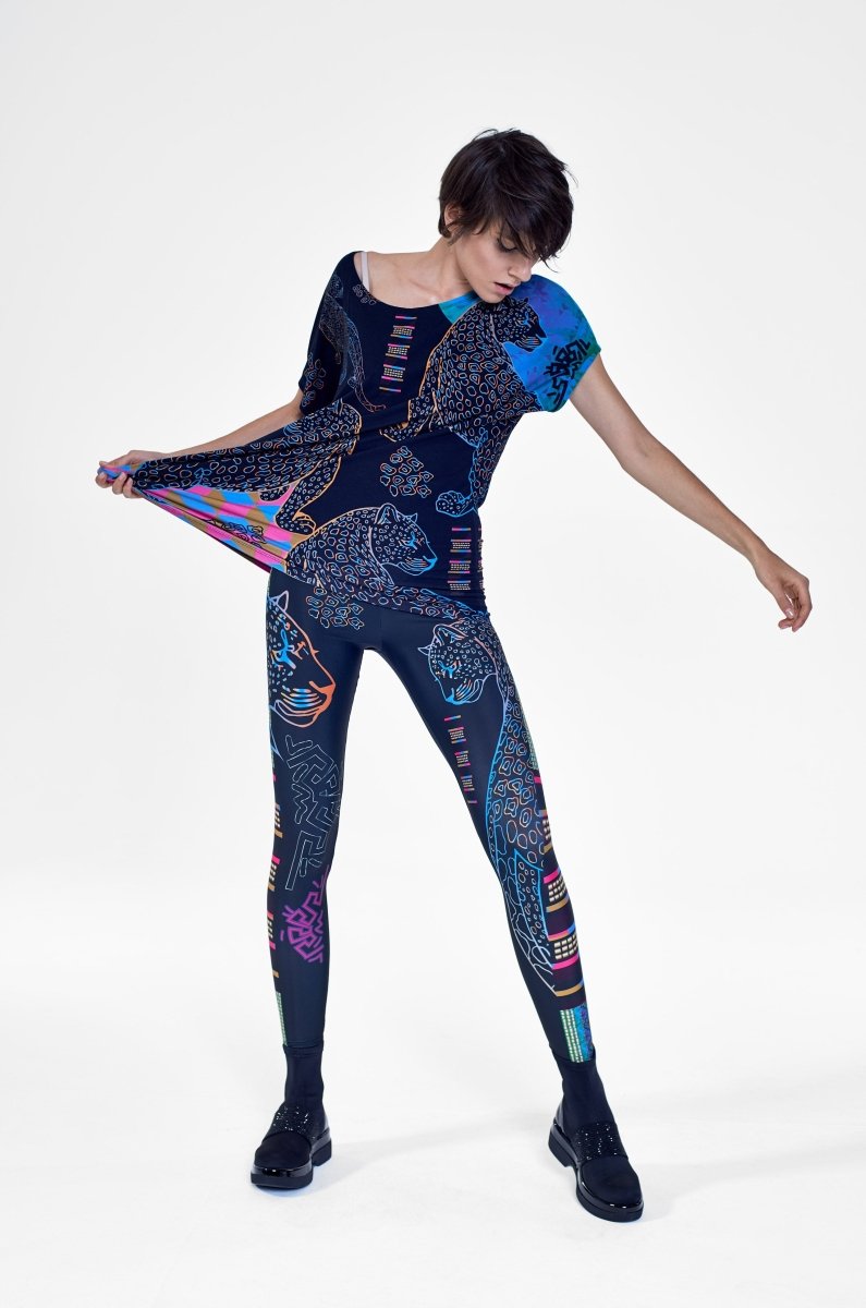Geparden-Leggings