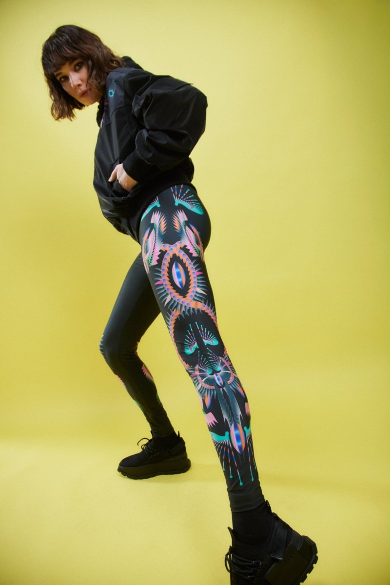 Legginsy Smoczyce Black