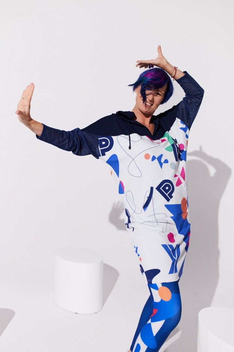 Vestido de mezcla feliz