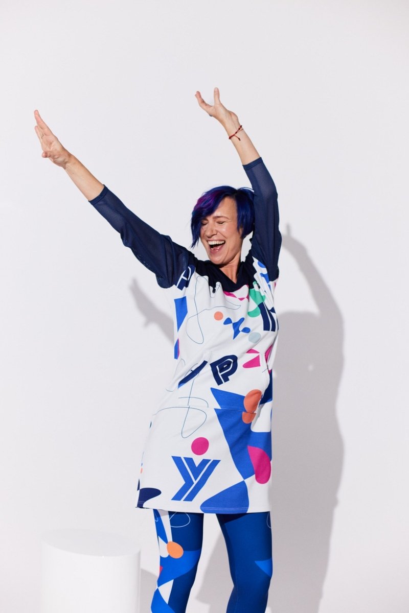 Vestido de mezcla feliz