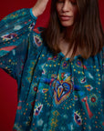 Heart Turquoise Dress
