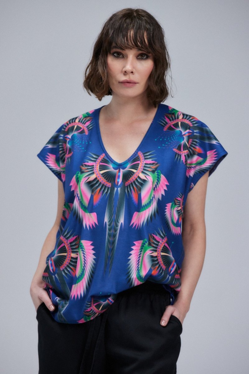 T-Shirt Kimono Smoczyce