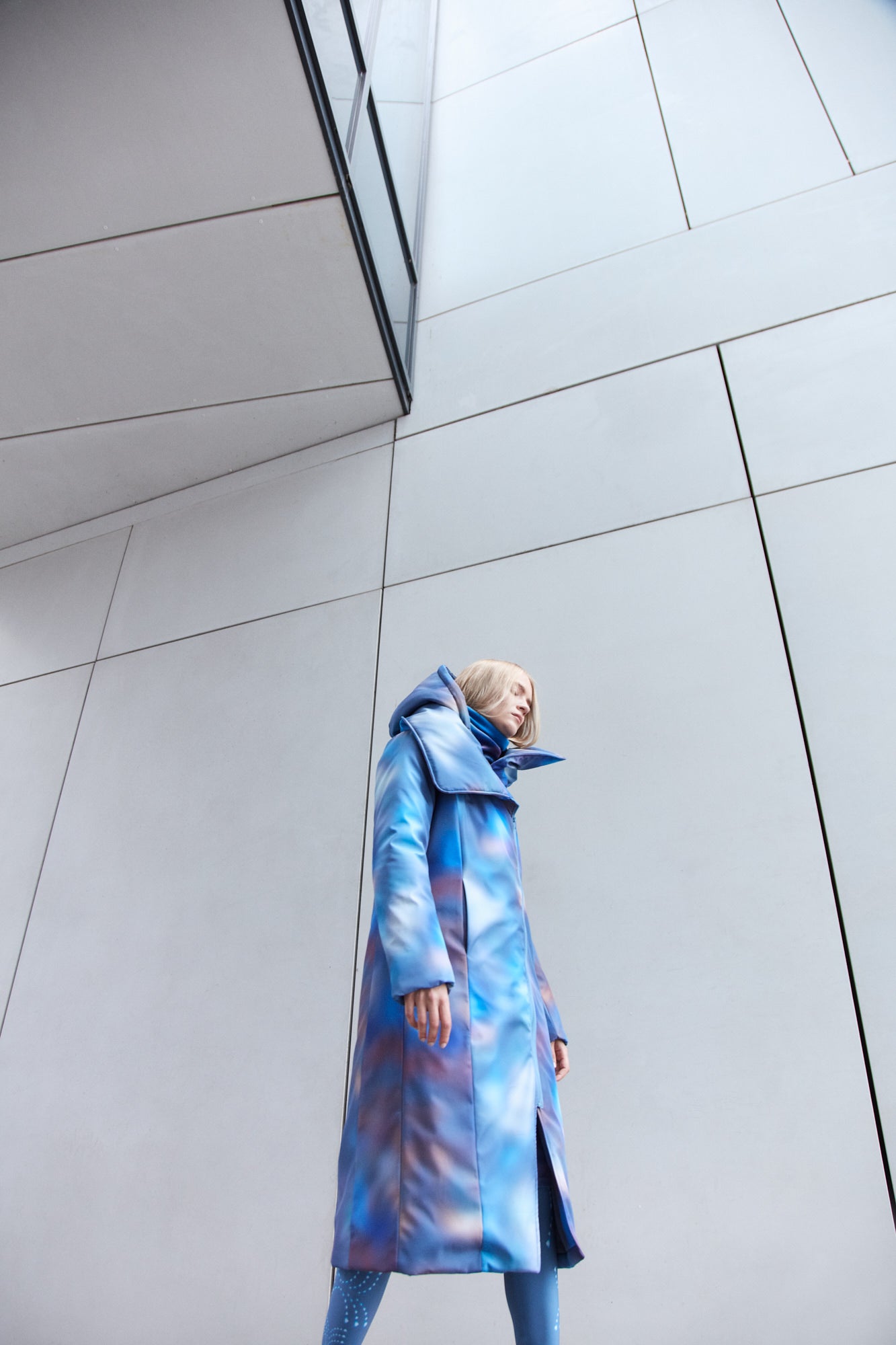 Blue Snow Leo Coat & Free Bag!