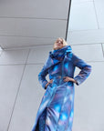 Blue Snow Leo Coat & Free Bag!