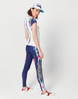 Legginsy Summer Star Granatowe - COLORAT
