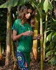 Legginsy Totem Green - COLORAT