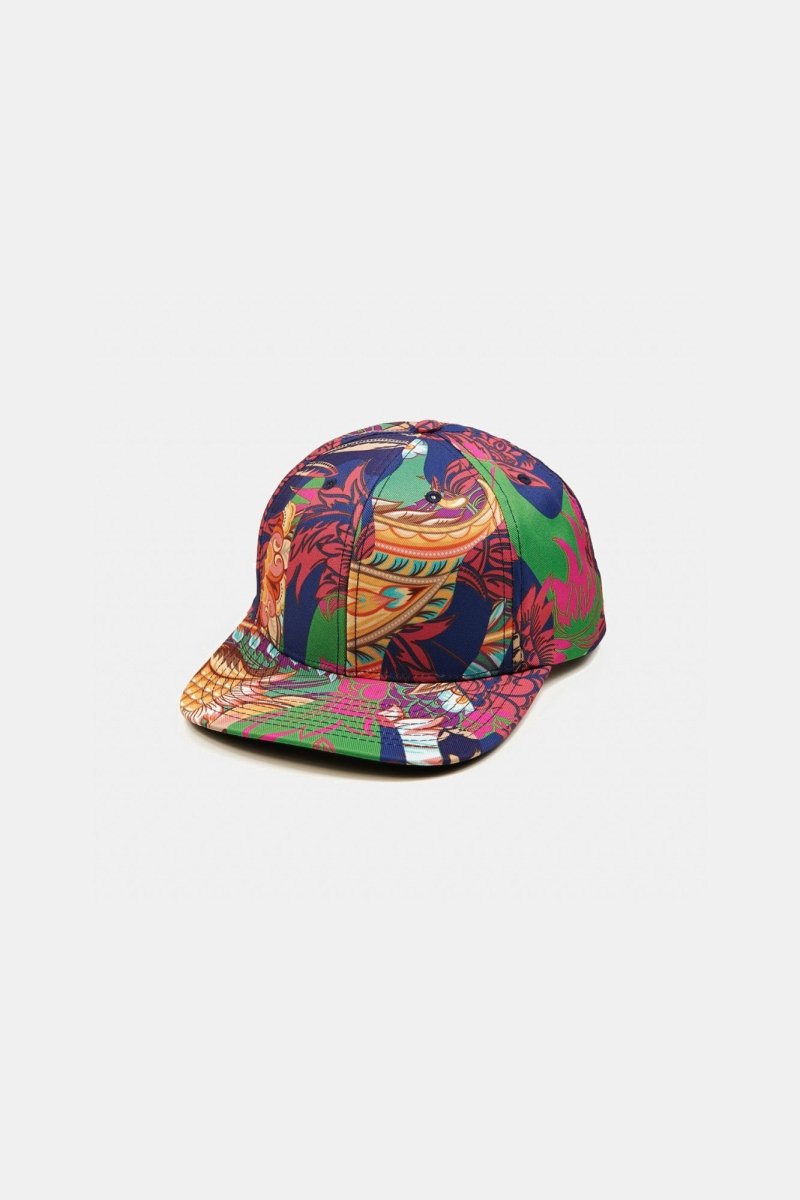 Gorra con flores