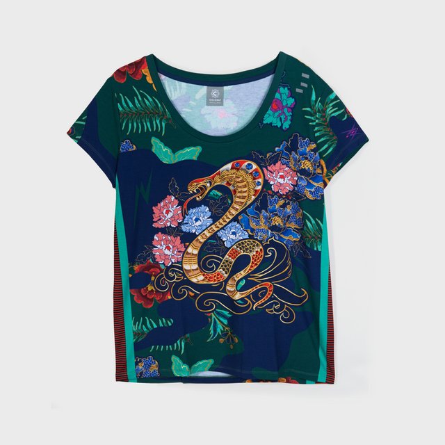 T-SHIRT COBRA - COLORAT