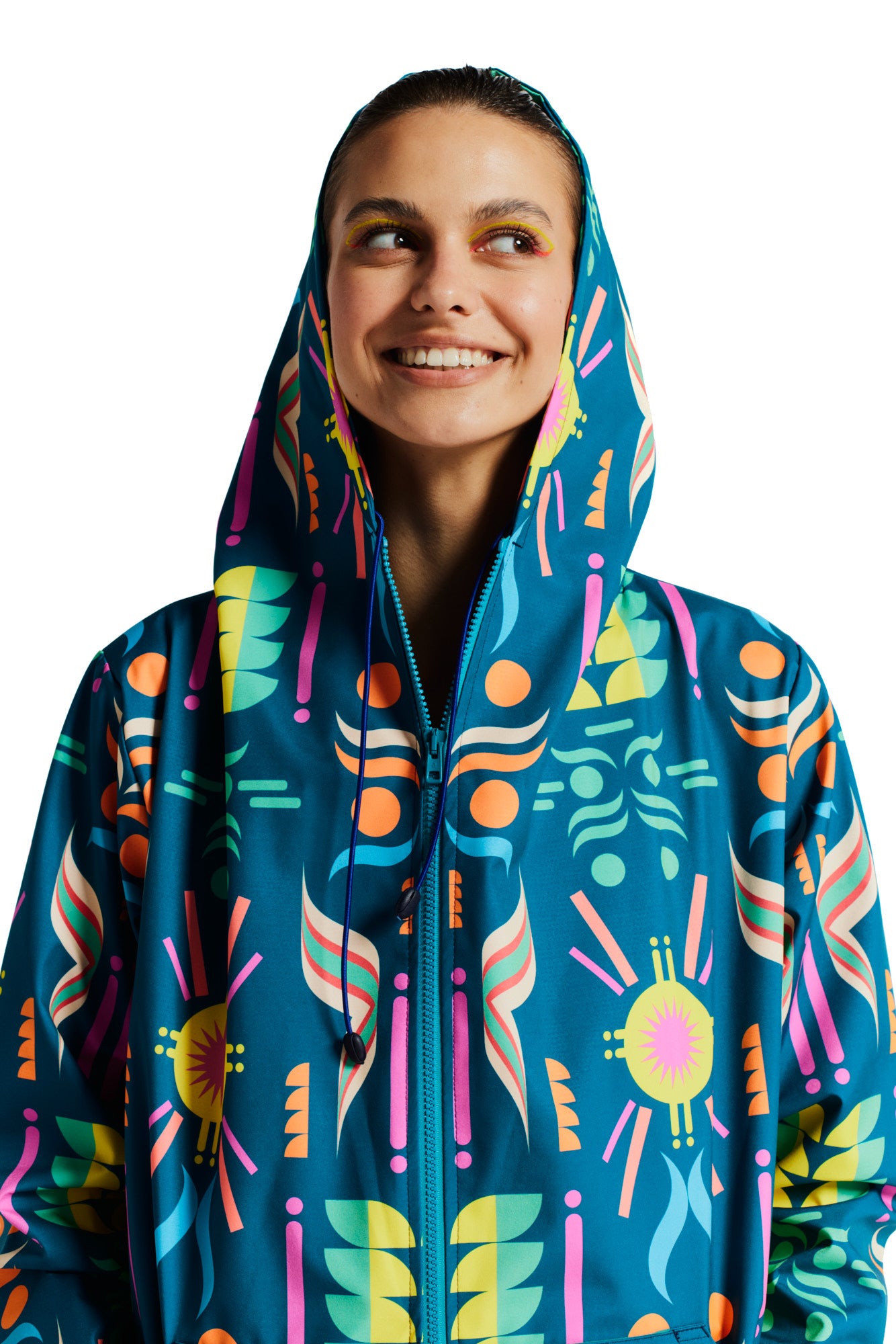 Regenjacke Fluo