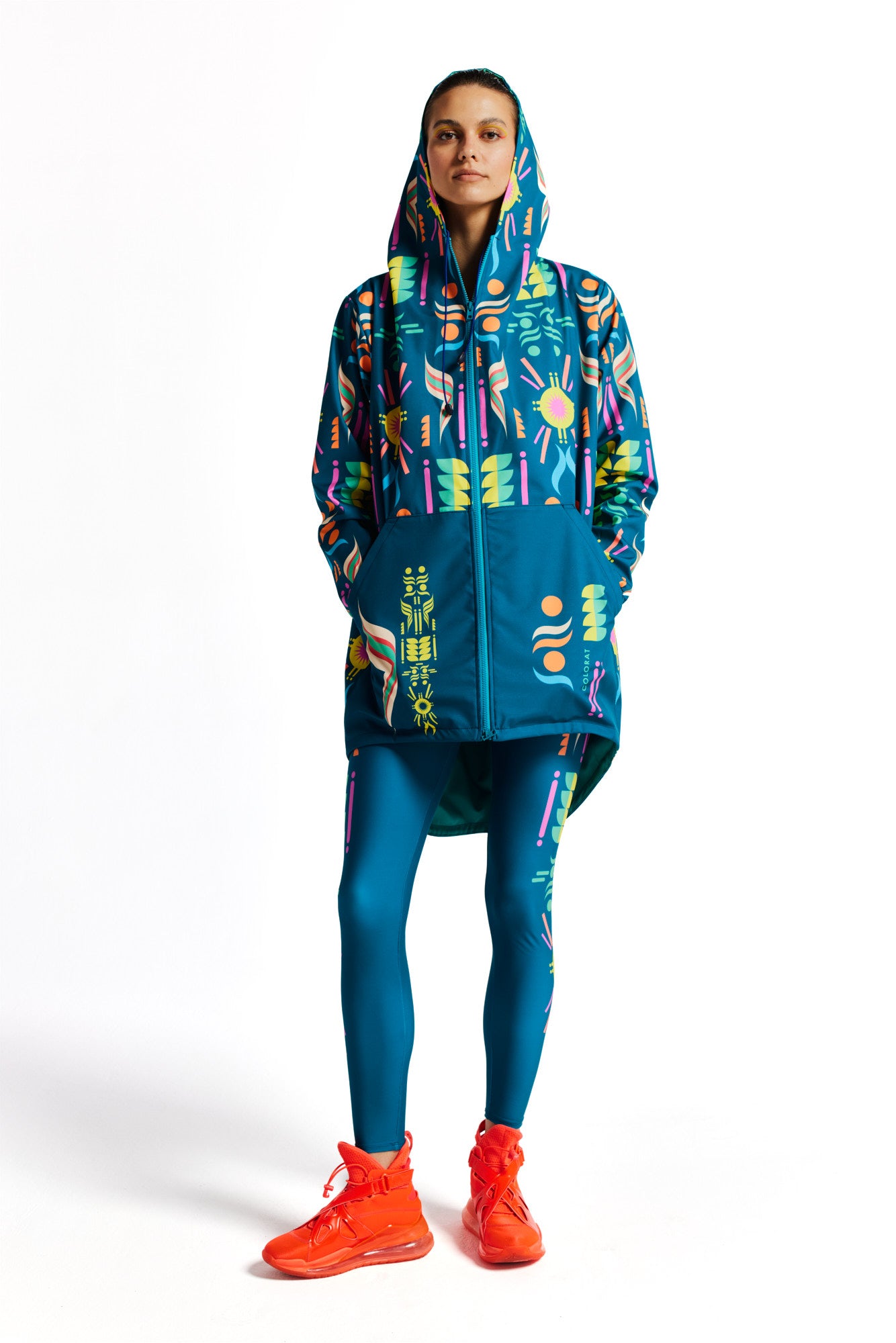 Regenjacke Fluo
