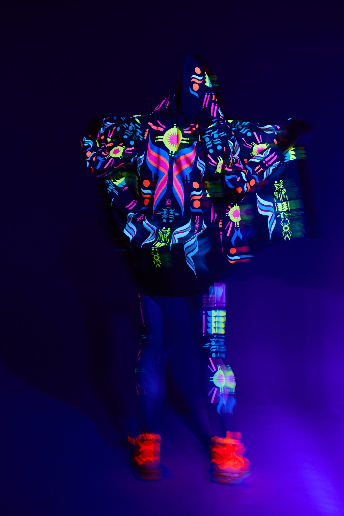 Regenjacke Fluo