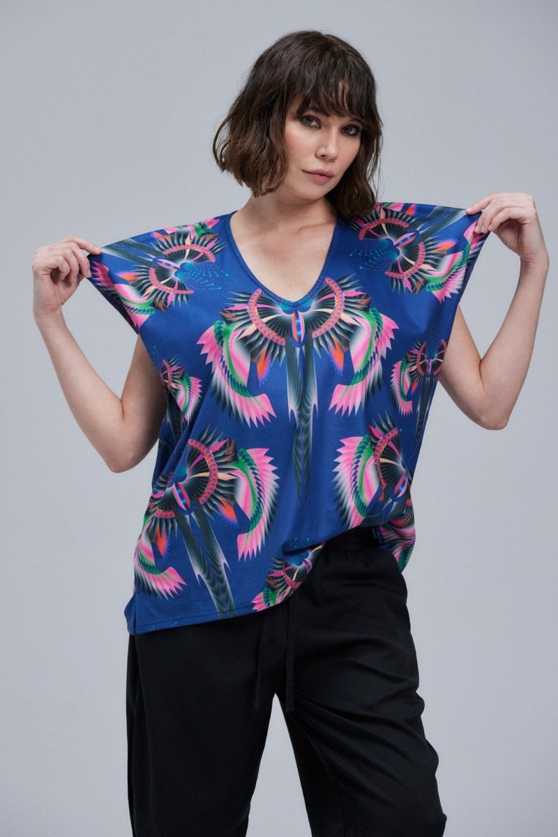 T-Shirt Kimono Smoczyce