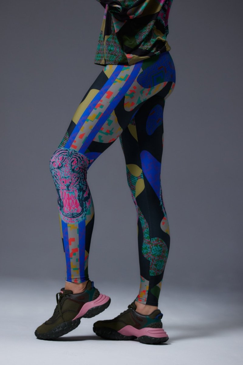 Tiger leggings - colorat.eu