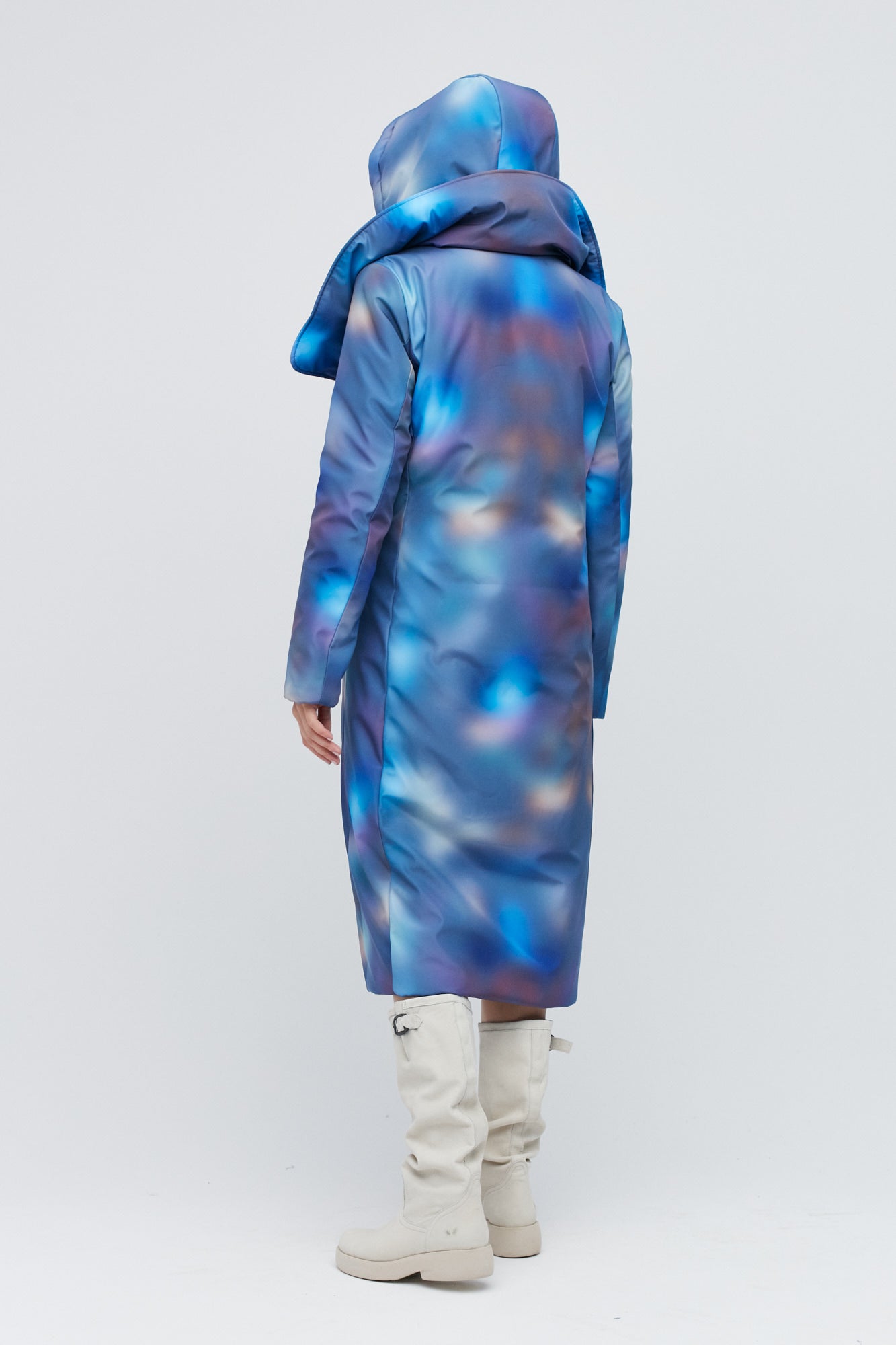 Blauer Schnee Leo Mantel &amp; Gratis Tasche!