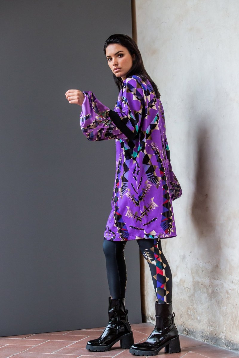 Dress Imperial Violet Puff - colorat.eu